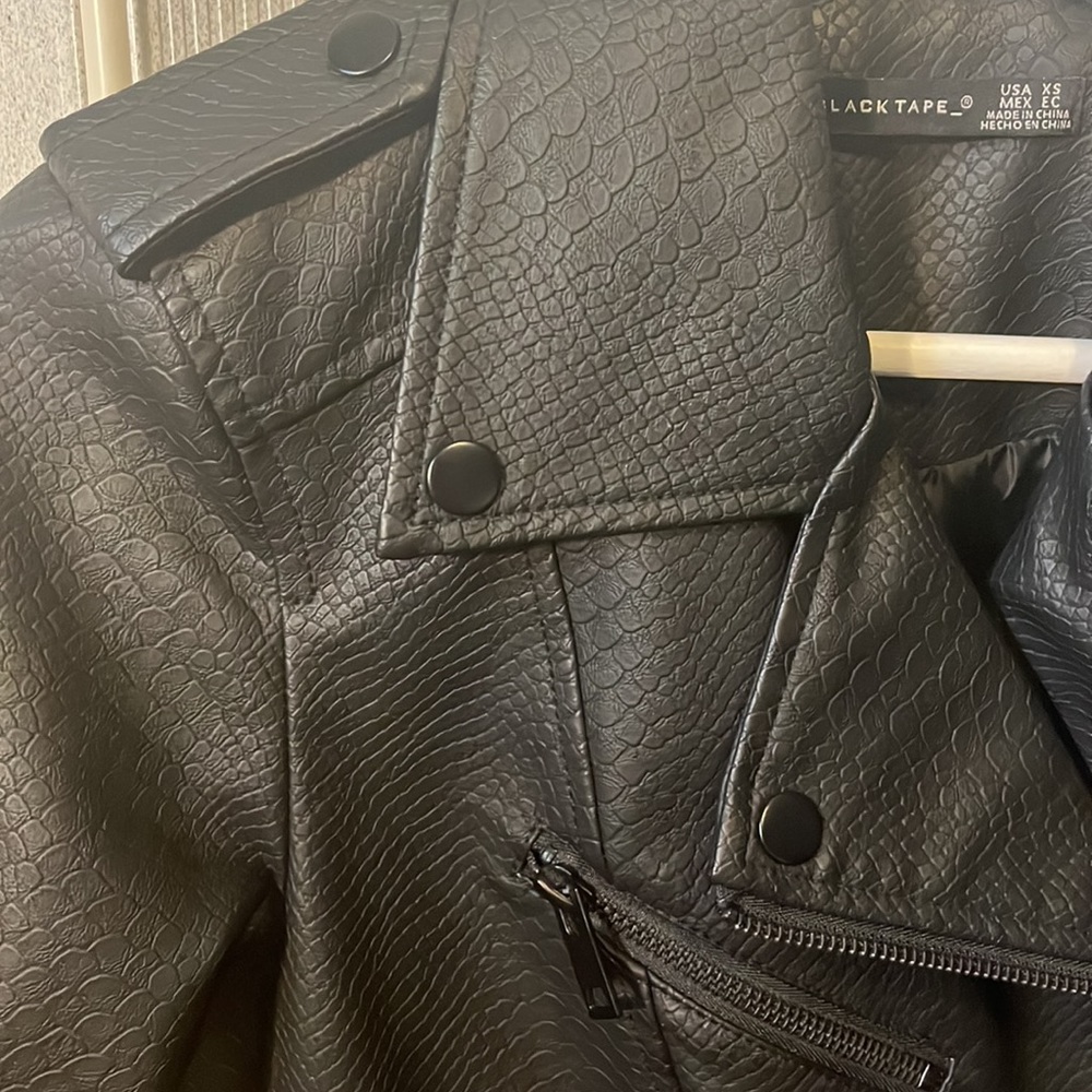 Faux Leather Jacket - Picture 4 of 4